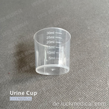 Einwegmedizin -Pokal 50 ml